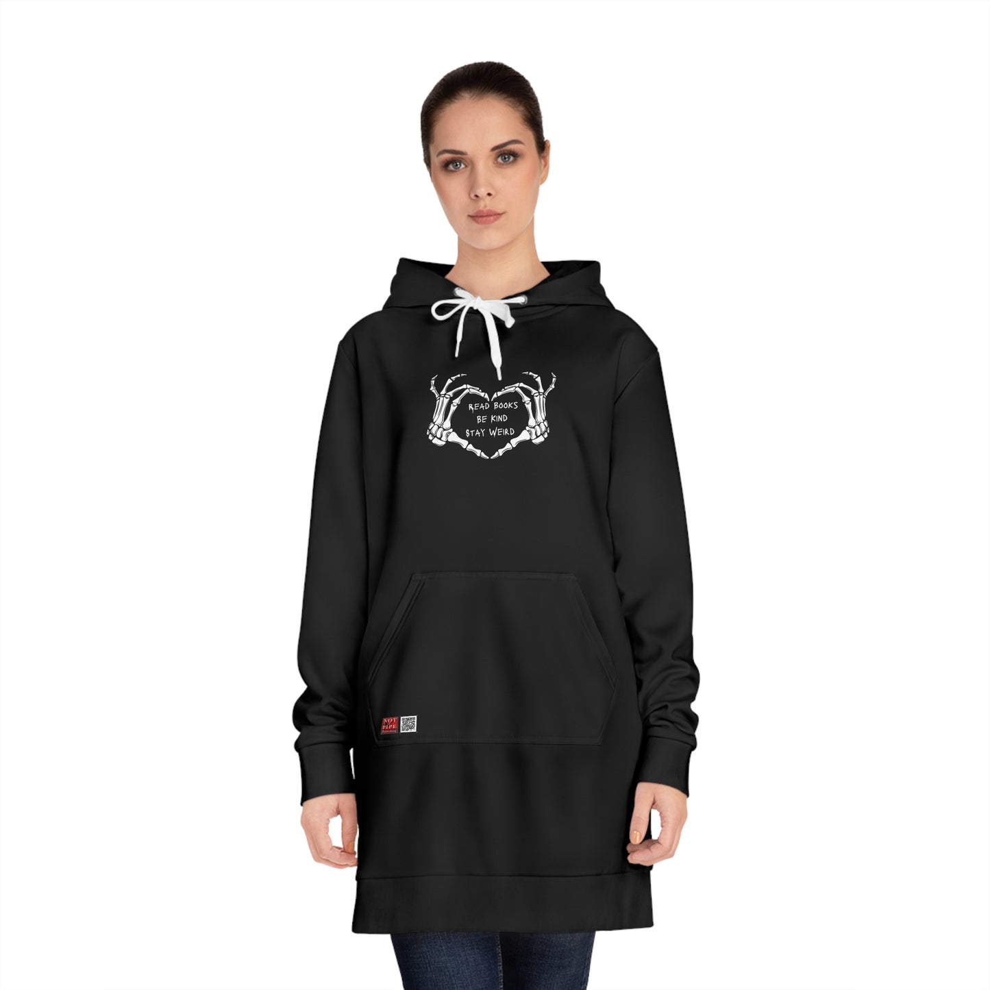 Read Books, Be Kind, Stay Weird Hoodie Dress
