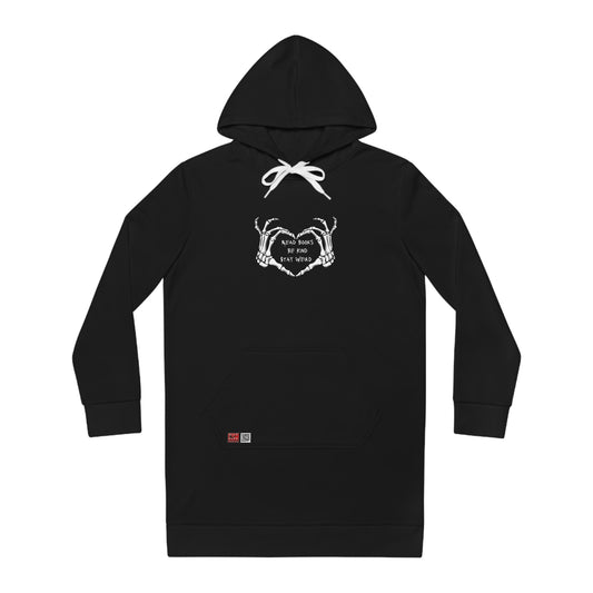 Read Books, Be Kind, Stay Weird Hoodie Dress
