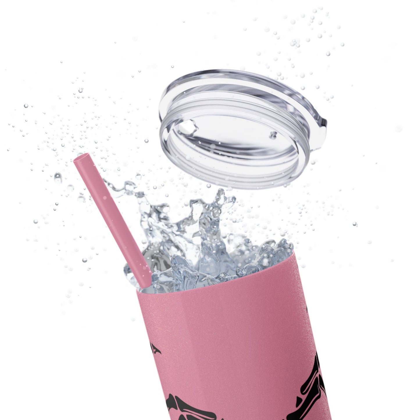 Read Books, Be Kind, Stay Weird Skinny Tumbler with Straw