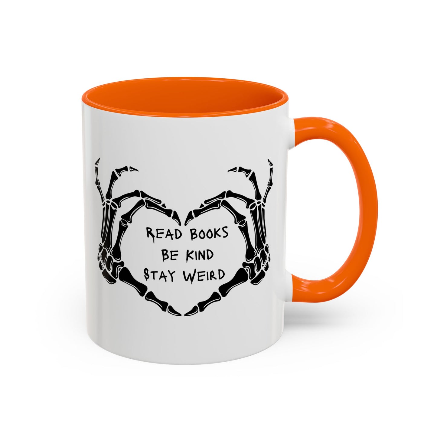 Read Books, Be Kind, Stay Weird Coffee Mug