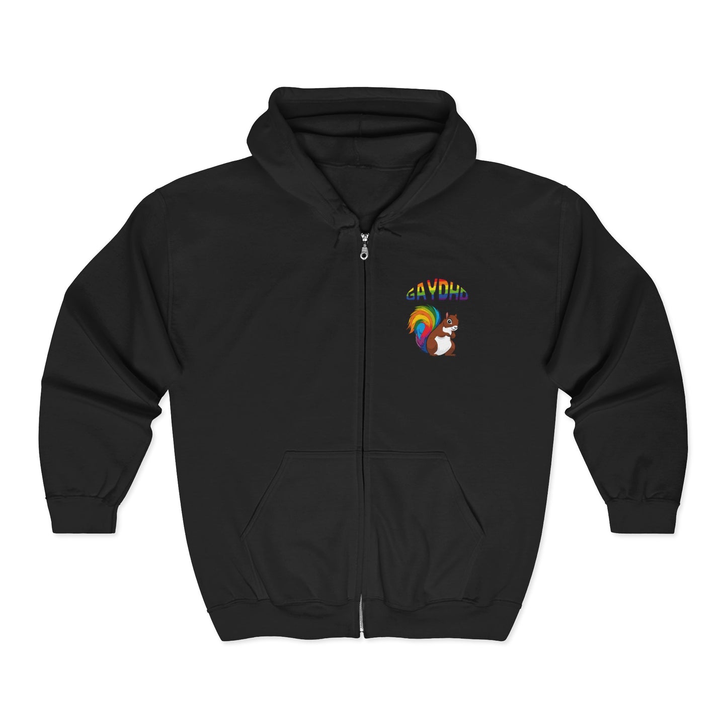 GayDHD Zip Hoodie