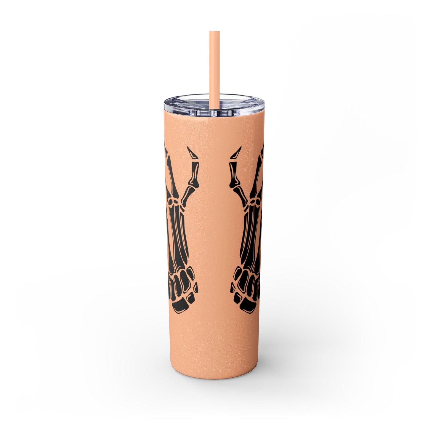Read Books, Be Kind, Stay Weird Skinny Tumbler with Straw
