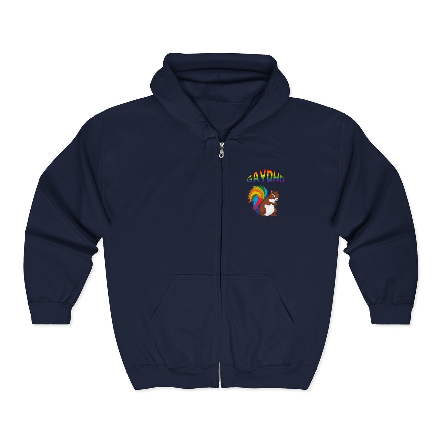 GayDHD Zip Hoodie