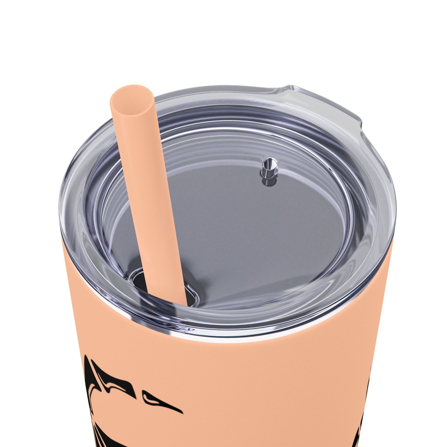 Read Books, Be Kind, Stay Weird Skinny Tumbler with Straw