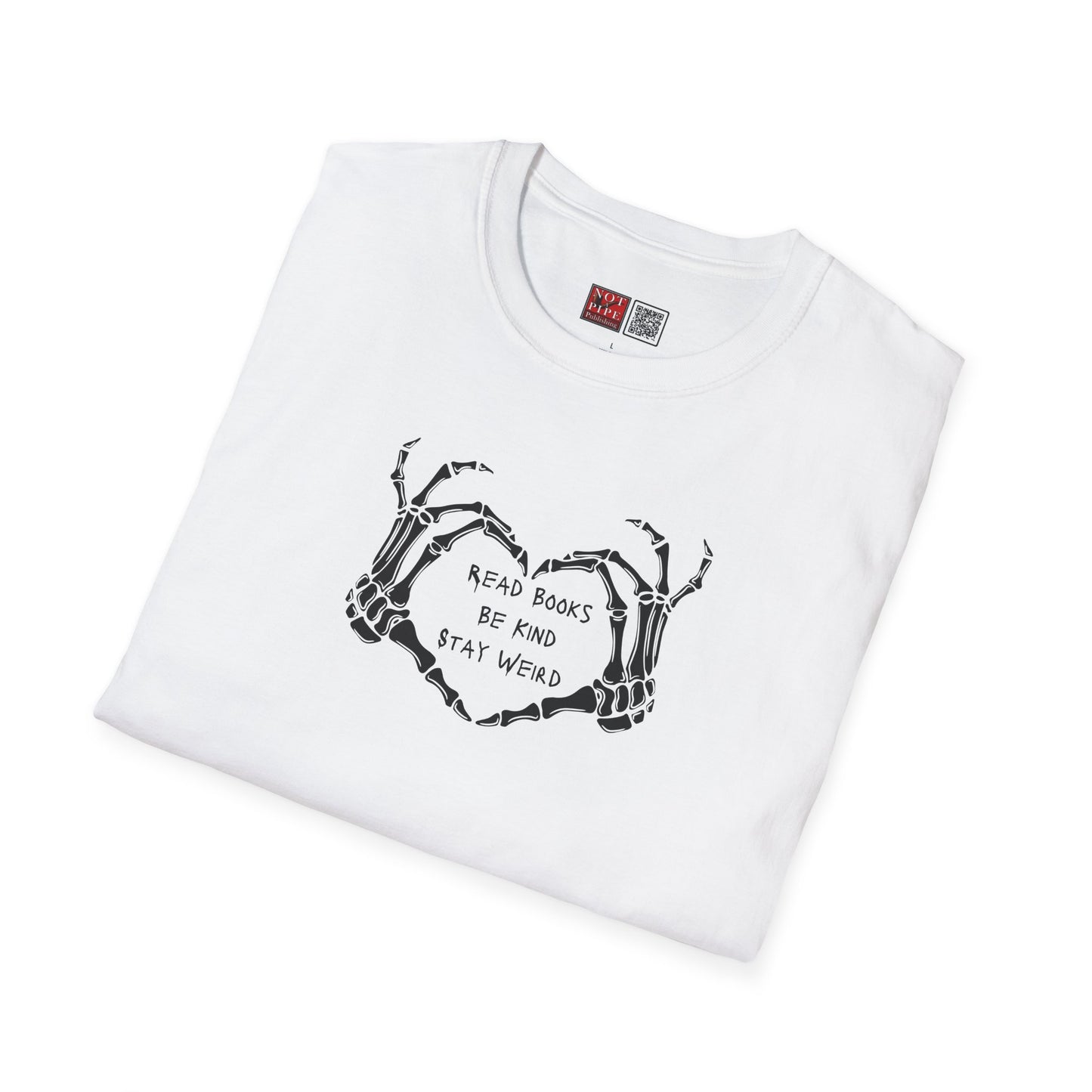 Read Books, Be Kind, Stay Weird Unisex Tee