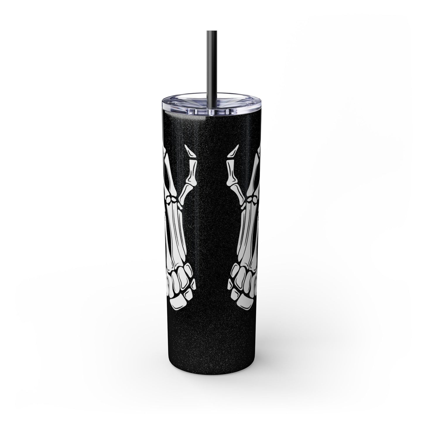 Read Books, Be Kind, Stay Weird Skinny Tumbler with Straw