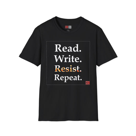 Read, Write, Resist Unisex Tee