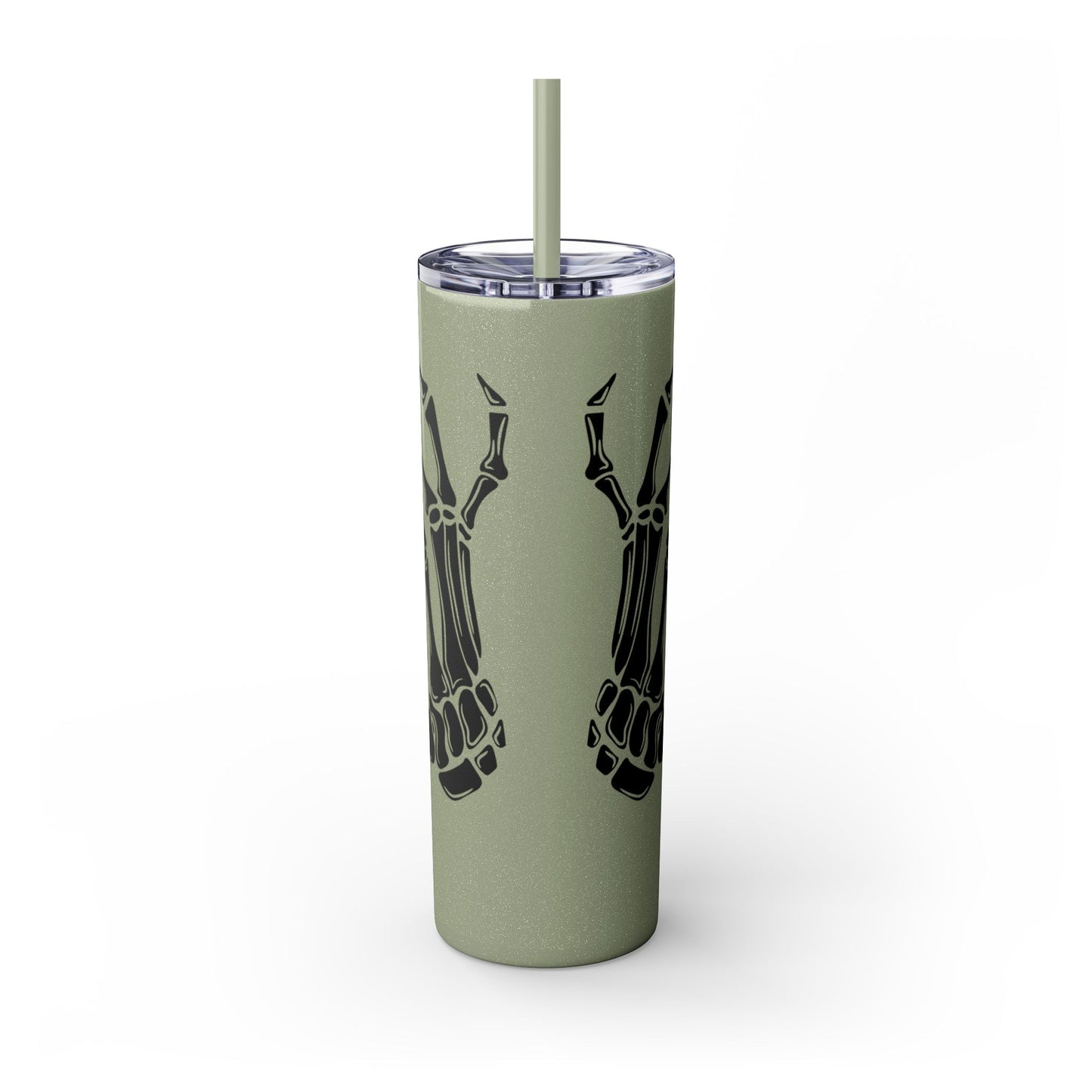 Read Books, Be Kind, Stay Weird Skinny Tumbler with Straw
