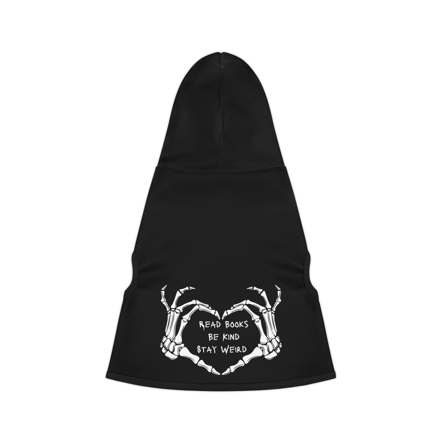 Read Books, Be Kind, Stay Weird Pet Hoodie