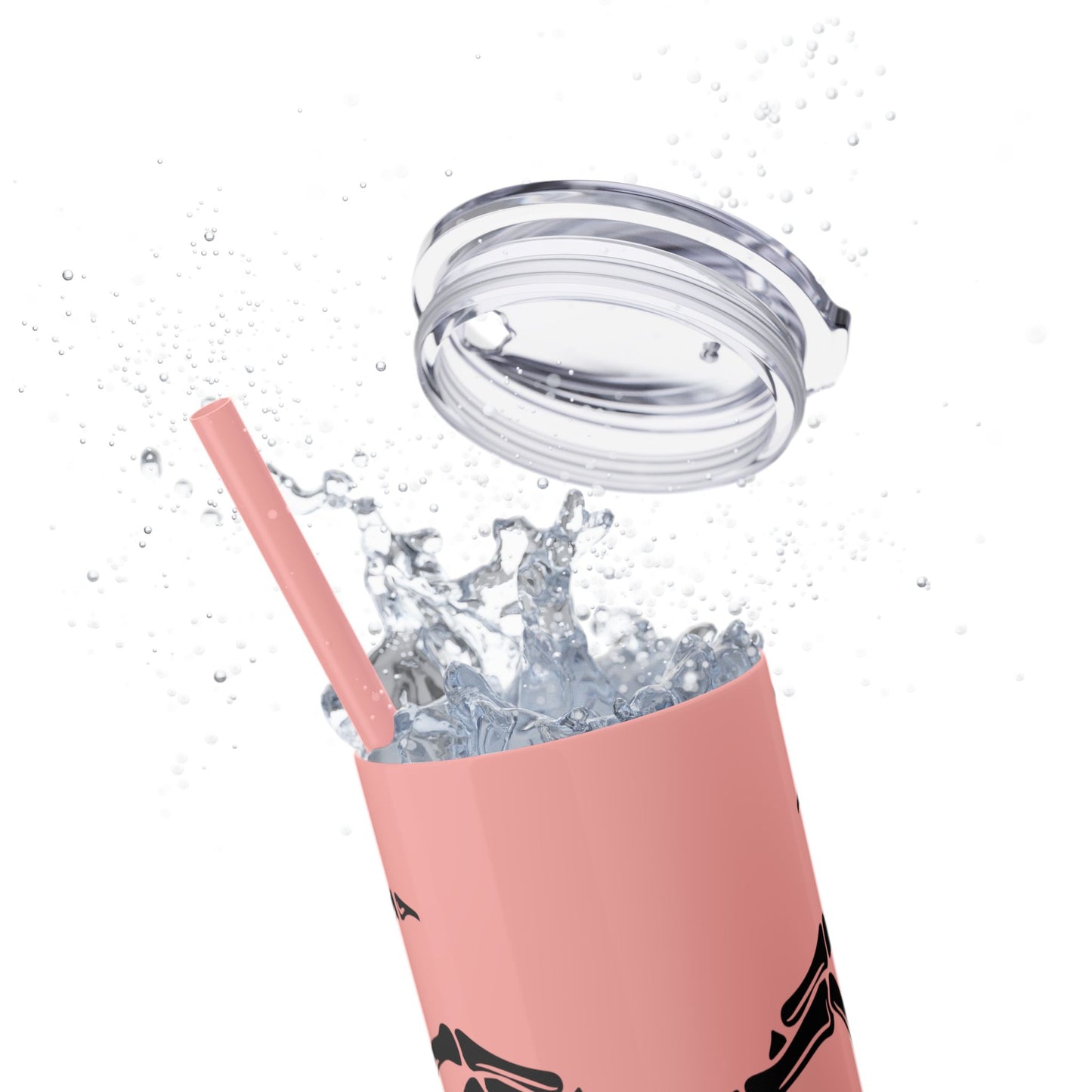 Read Books, Be Kind, Stay Weird Skinny Tumbler with Straw