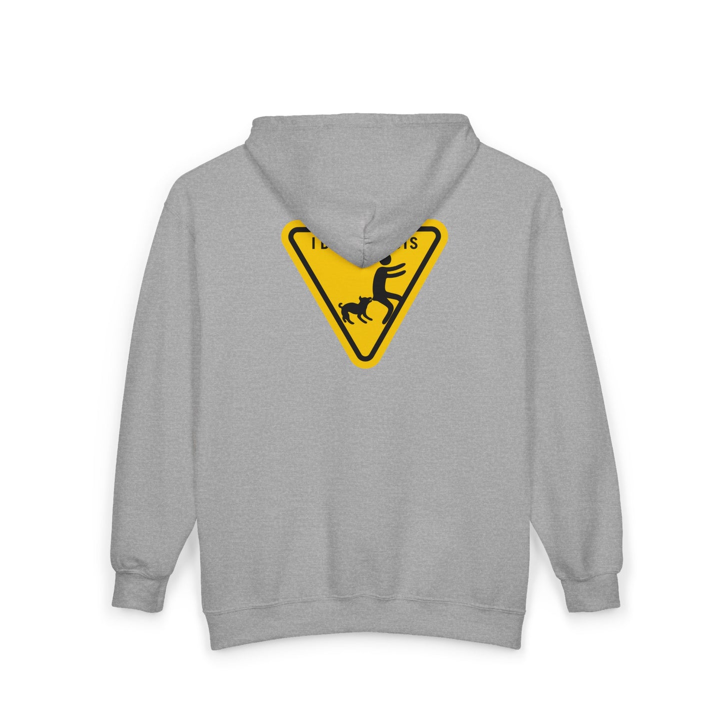 I Bite Fascists Zip Hoodie