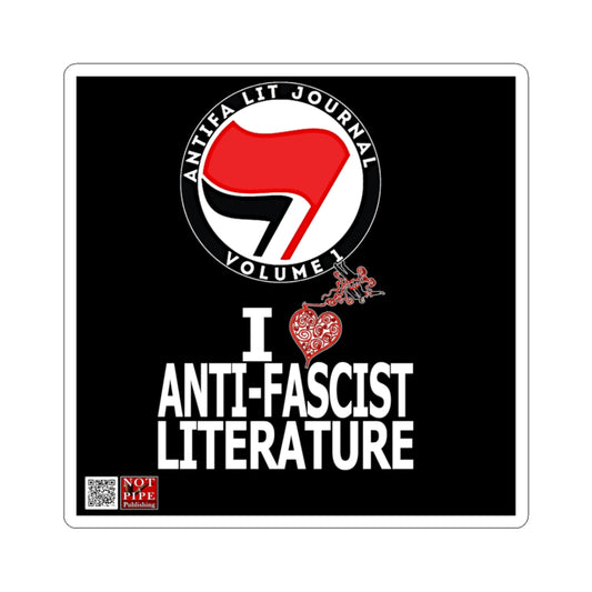 I  ❤️ Anti-Fascist Literature Sticker