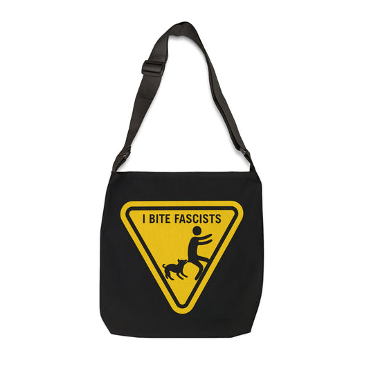 I Bite Fascists Tote Bag