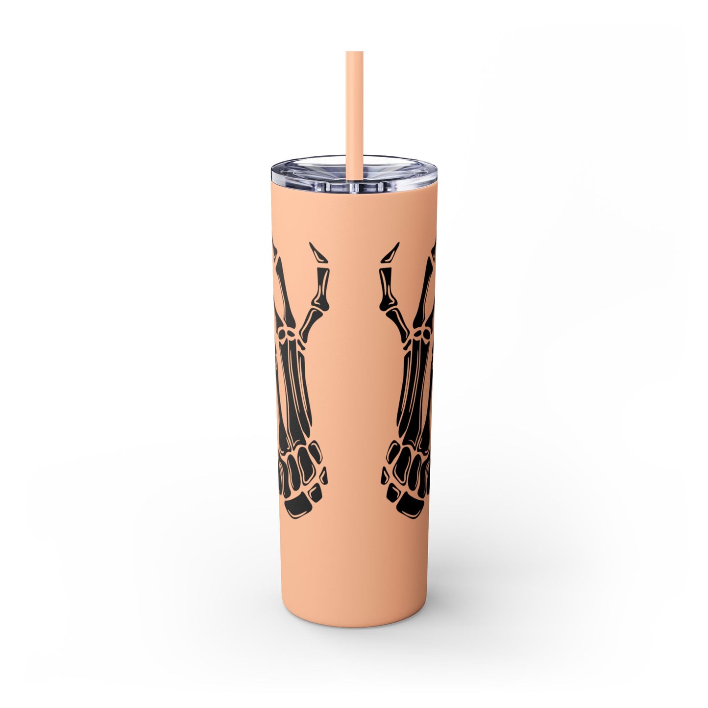 Read Books, Be Kind, Stay Weird Skinny Tumbler with Straw