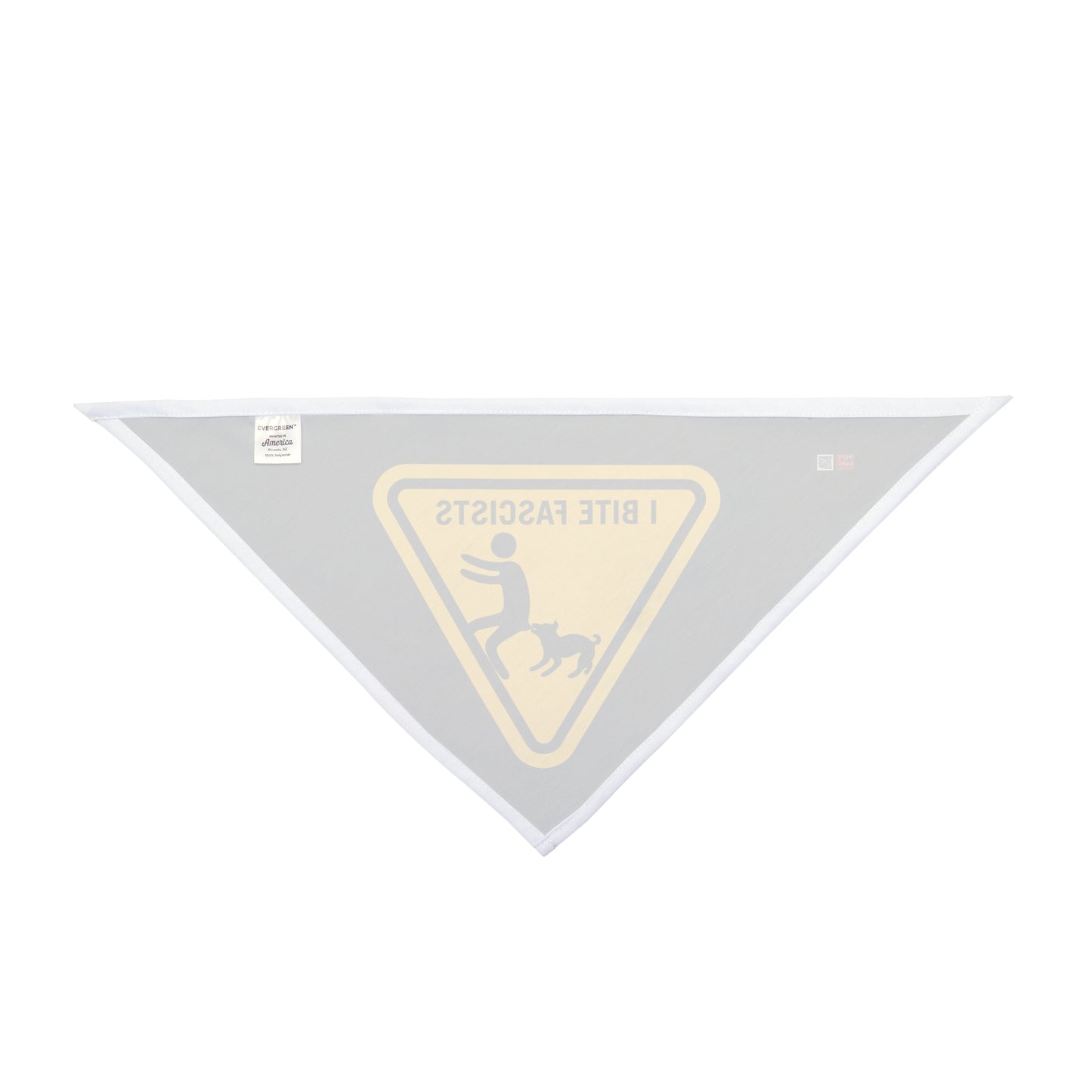 I Bite Fascists Pet Bandana