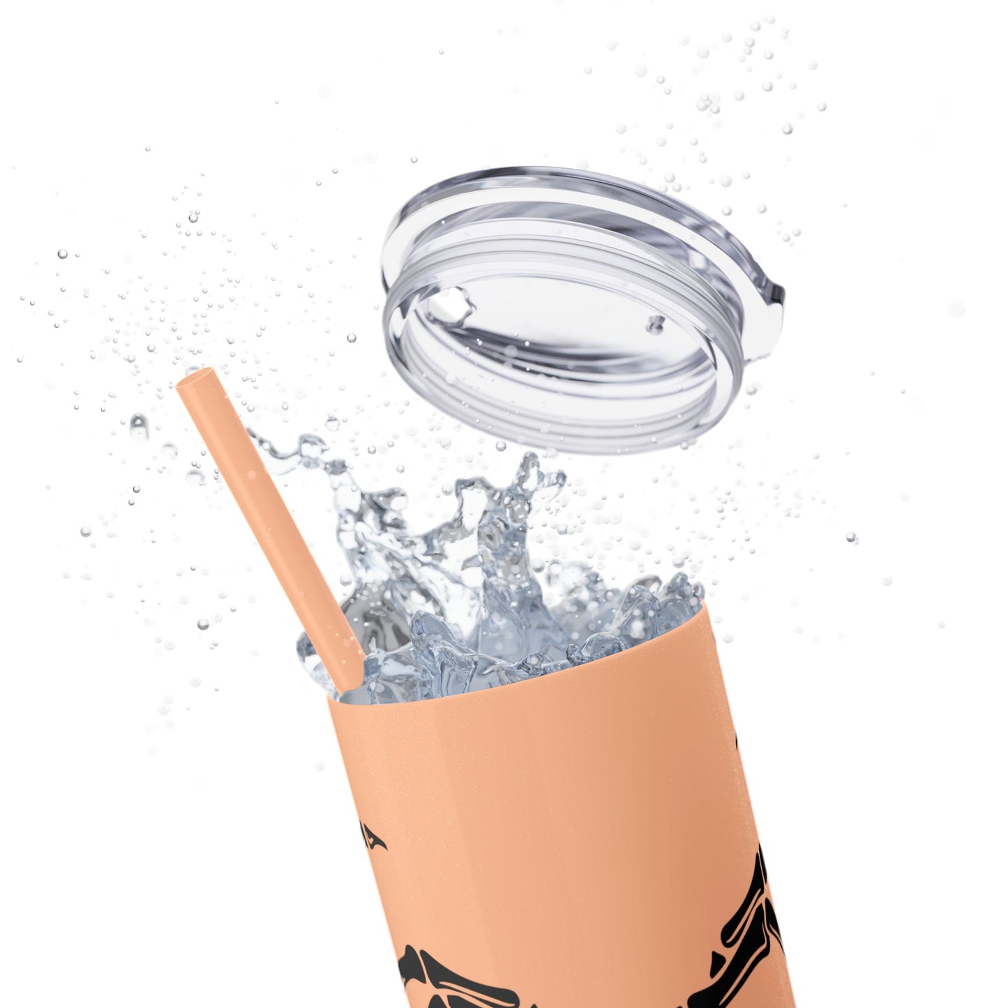 Read Books, Be Kind, Stay Weird Skinny Tumbler with Straw