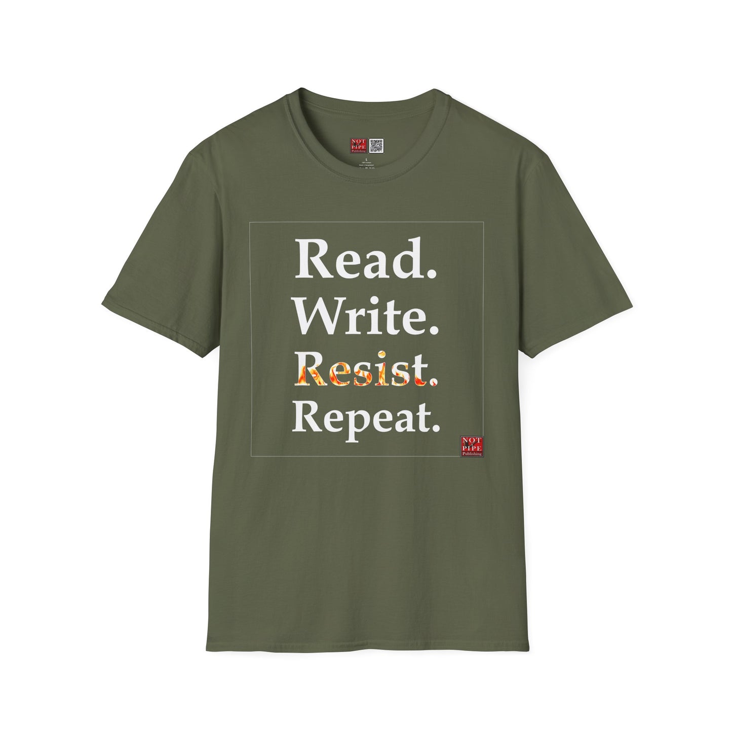 Read, Write, Resist Unisex Tee