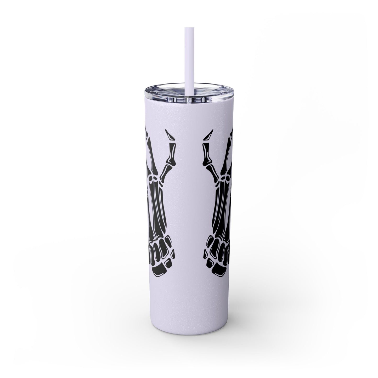 Read Books, Be Kind, Stay Weird Skinny Tumbler with Straw