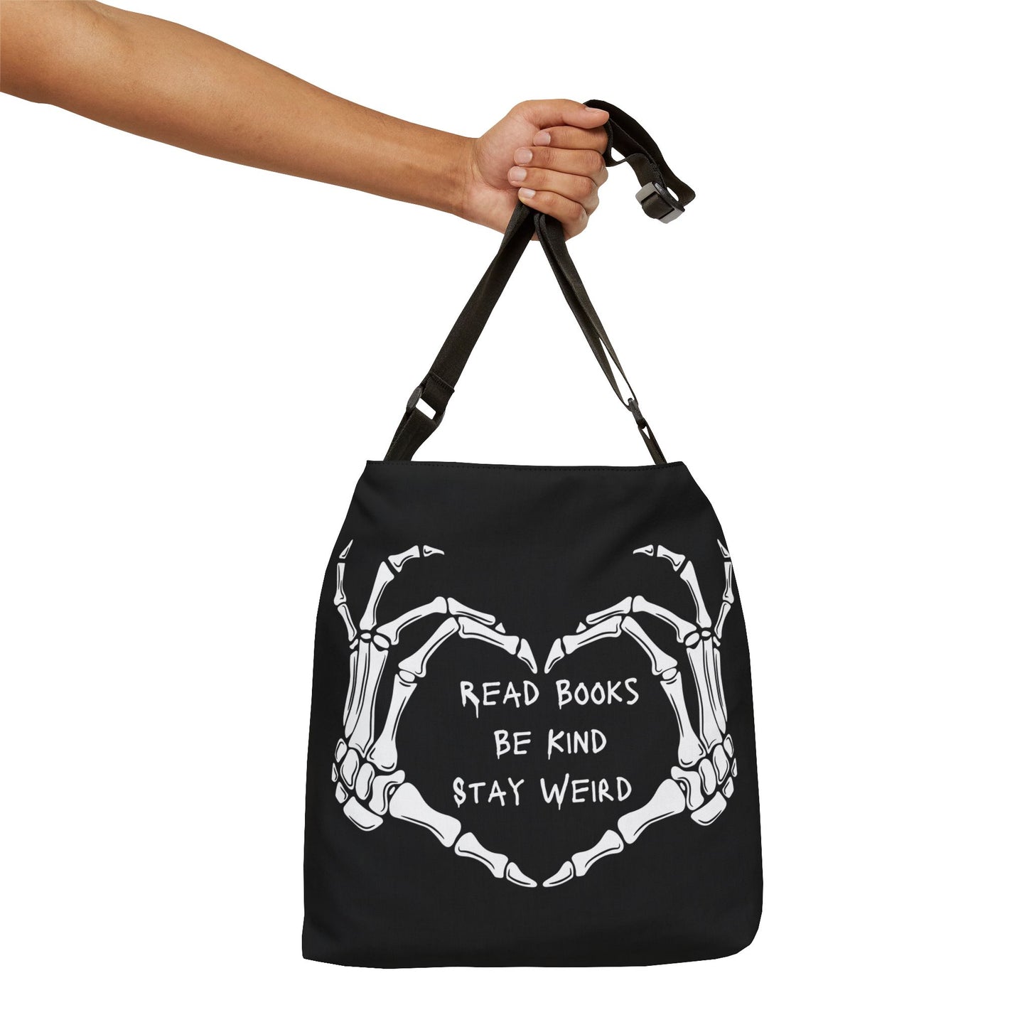 Read Books, Be Kind, Stay Weird Tote Bag