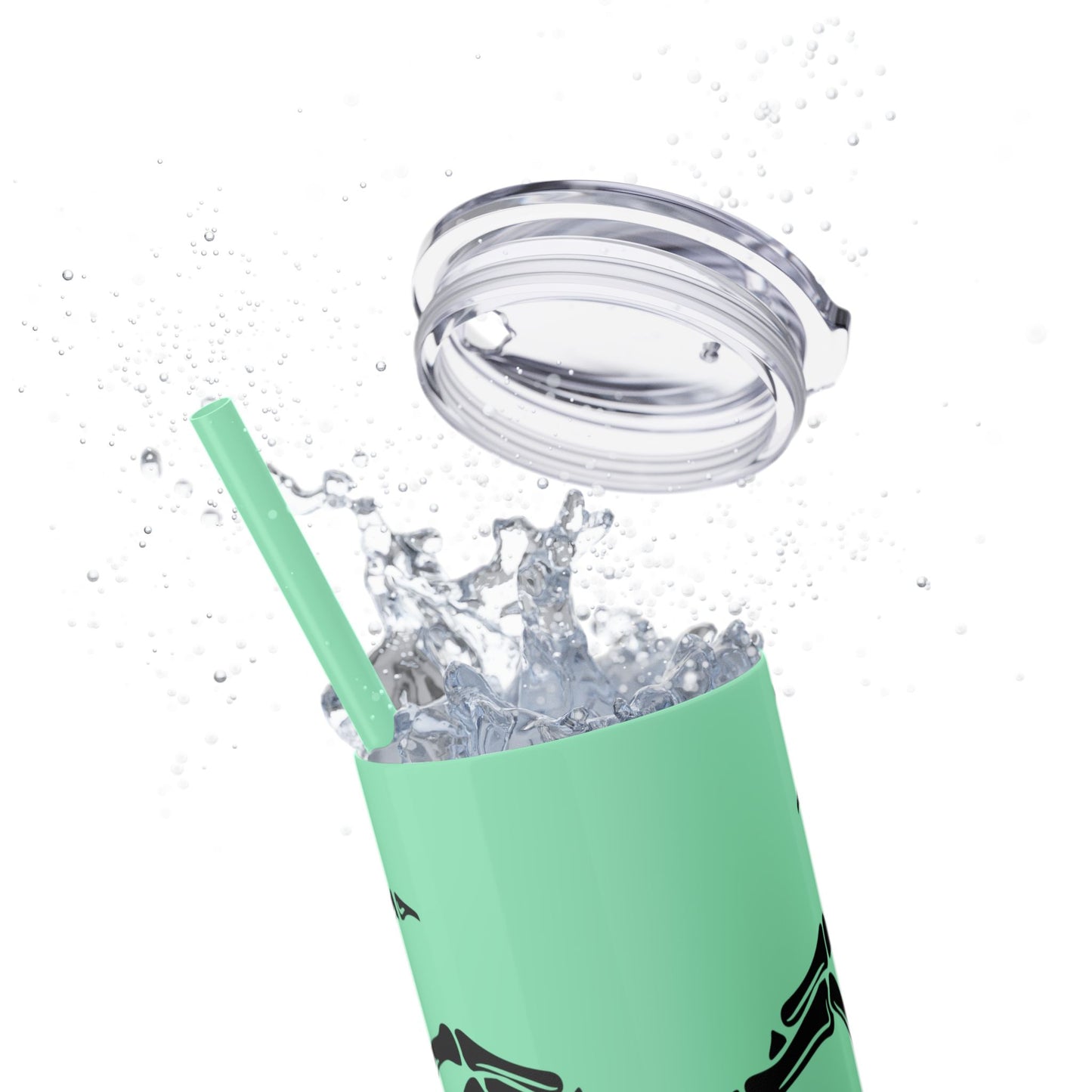 Read Books, Be Kind, Stay Weird Skinny Tumbler with Straw